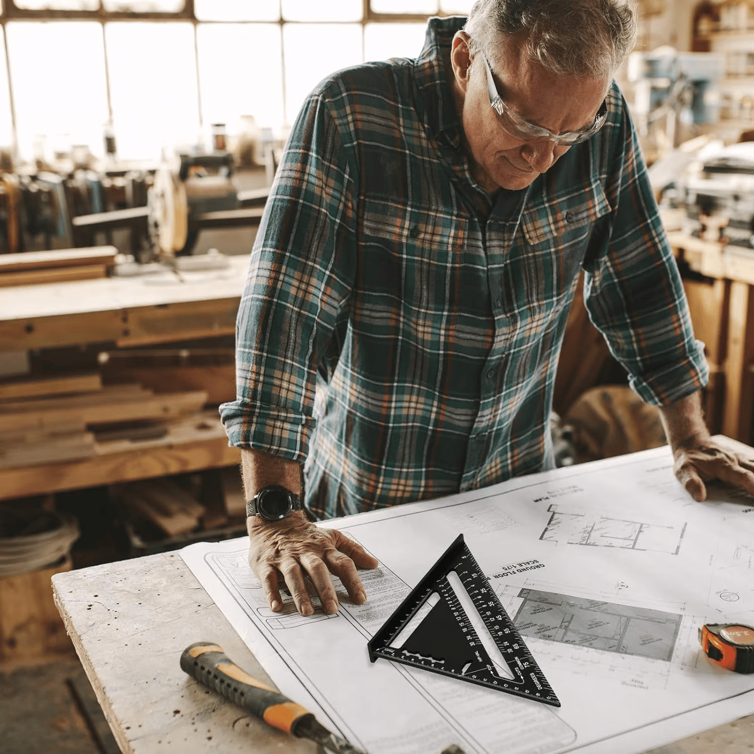 🔥Innovative Rafter Square Tool