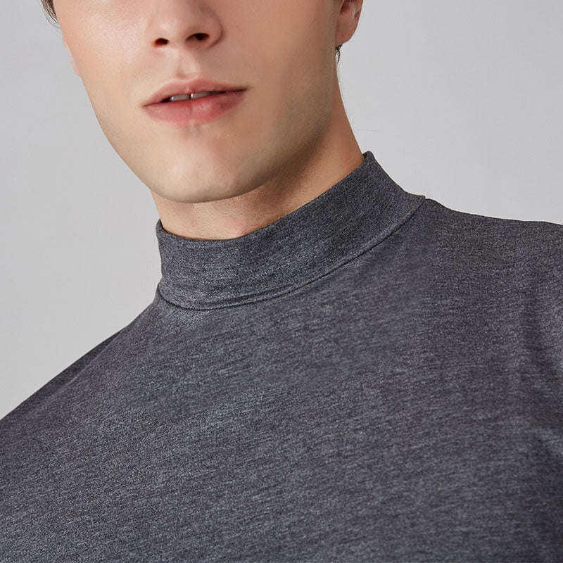 🔈🔈2026 Hot Sale - 50% OFF🎁High Neck Slim Fit T-shirt for Men