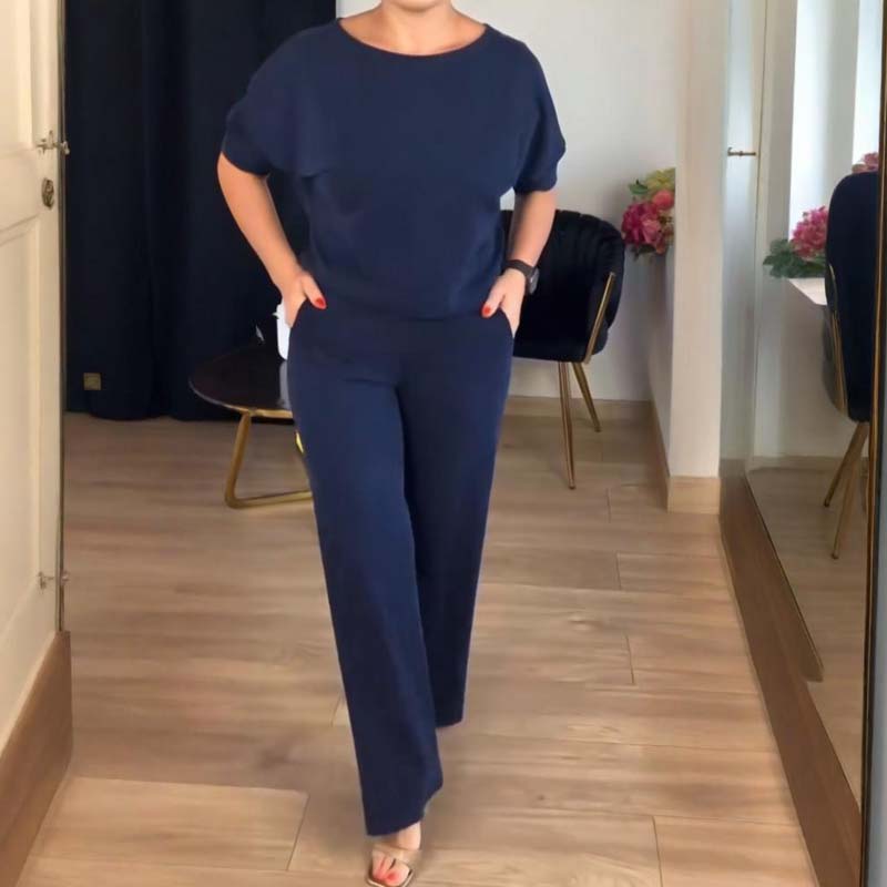 ⏳Oferta especial por tiempo limitado⏰Elegante conjunto de 3 piezas que incluye un cárdigan largo. un top y unos pantalones💞